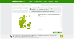 Desktop Screenshot of landbrugssiden.dk